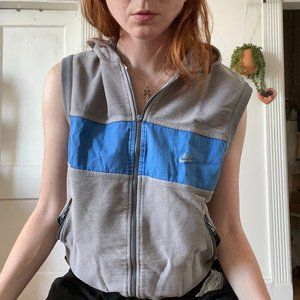 vintage nike sleeveless hoodie